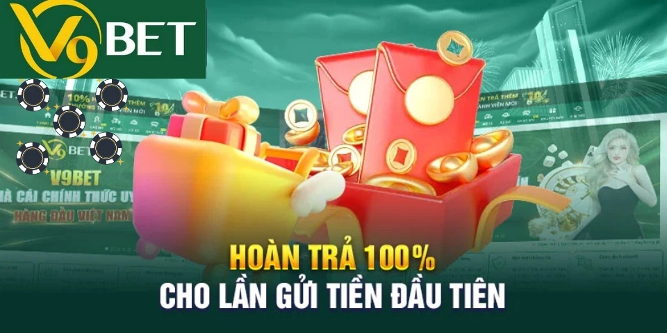 Ưu đãi 100% cho lần nạp đầu tiên: