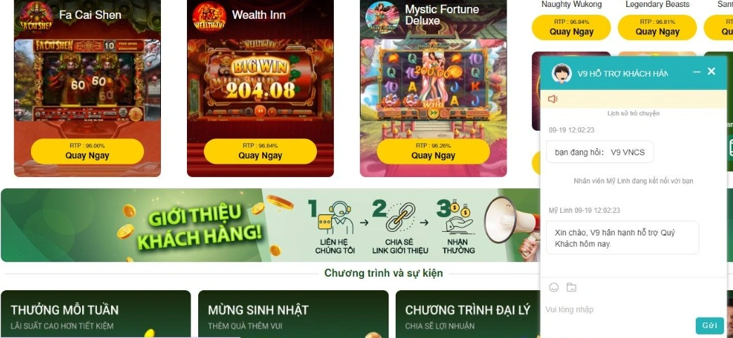 Lưu ý khi liên hệ V9bet