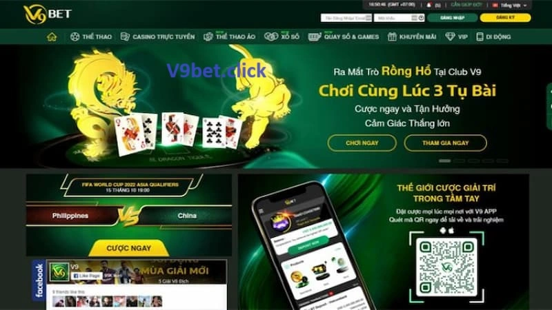 Các loại hình cá cược phổ biến trên V9bet